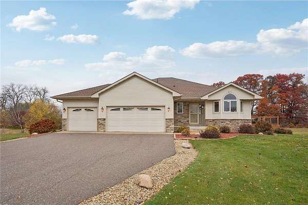 2.5 Acres of Residential Land with Home for Sale in North Branch, Minnesota