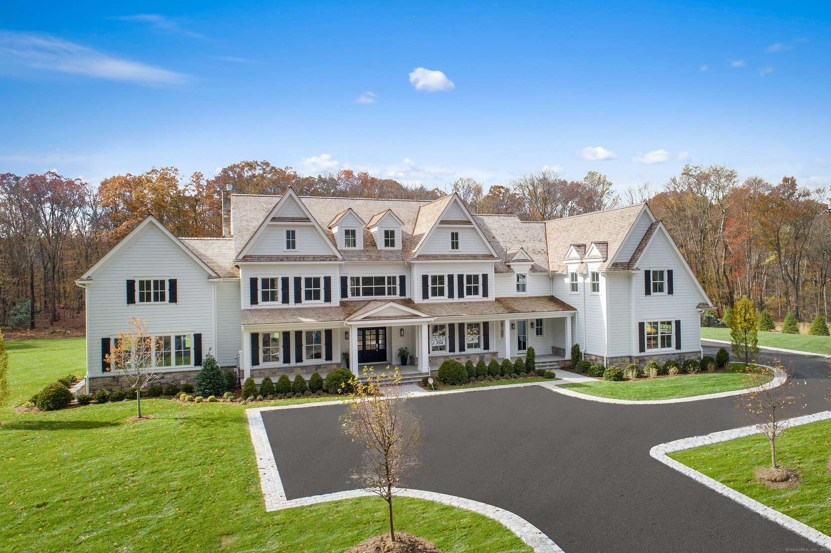 6.49 Acres of Land with Home for Sale in New Canaan, Connecticut