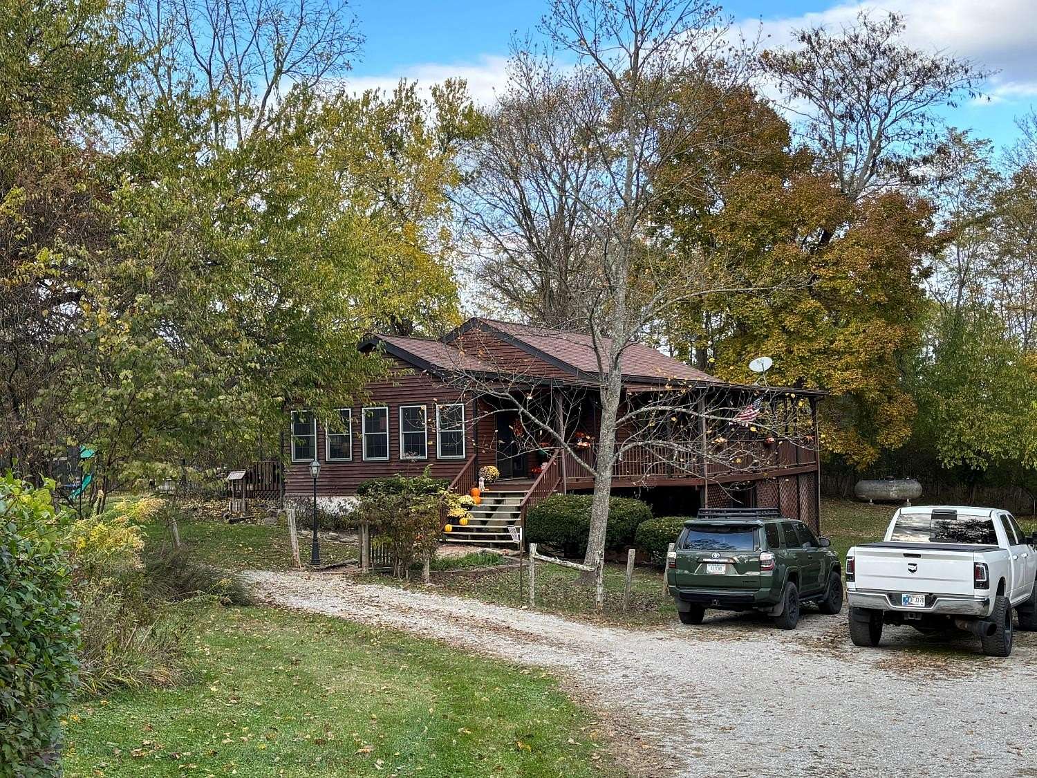 5 Acres of Residential Land with Home for Sale in Vevay, Indiana