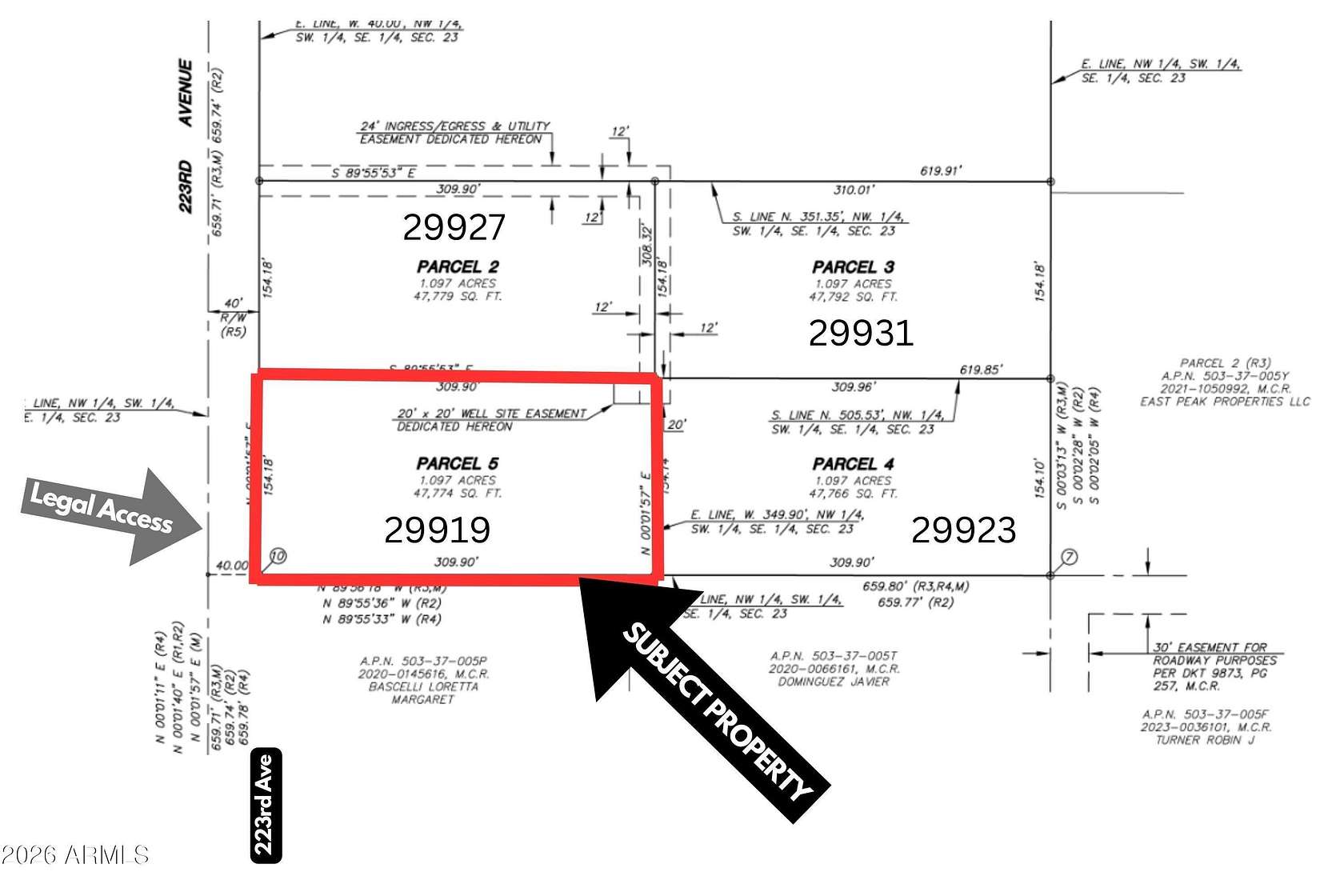 1 Acre of Residential Land for Sale in Wittmann, Arizona