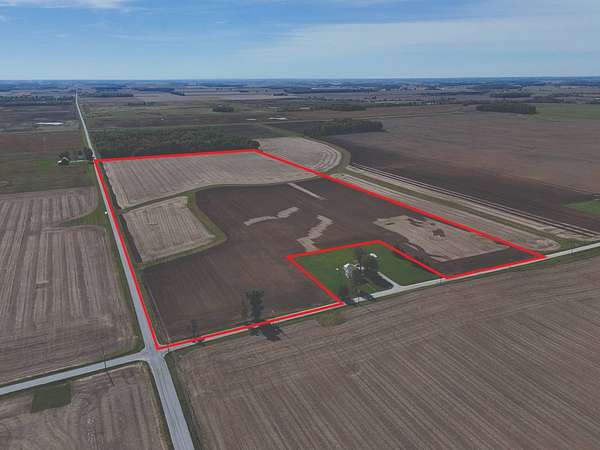 53.8 Acres of Agricultural Land for Sale in Forest, Ohio