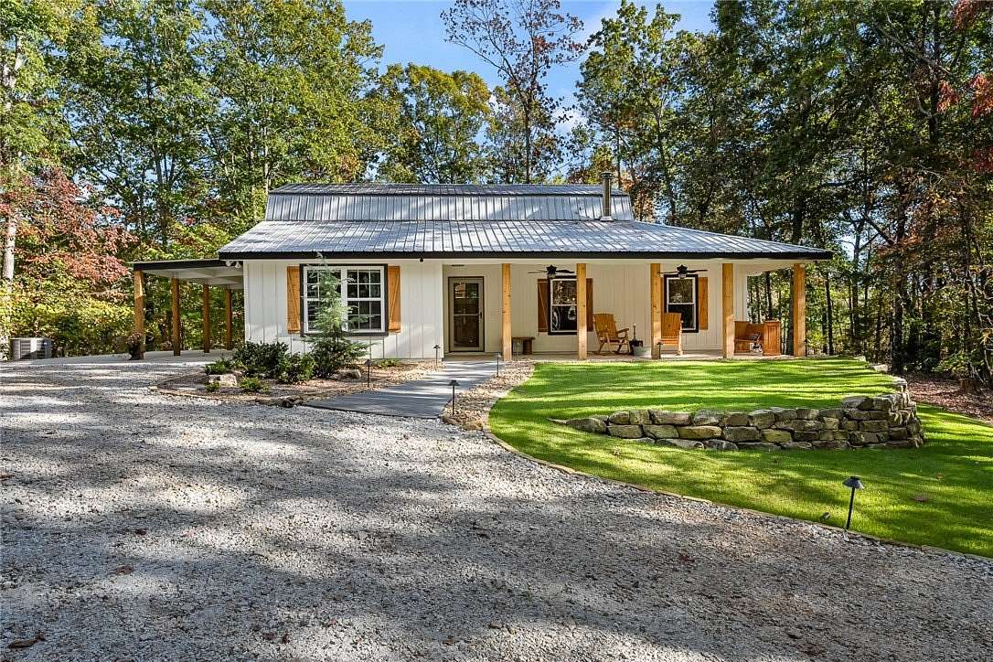 13.3 Acres of Recreational Land with Home for Sale in Mountain Rest, South Carolina