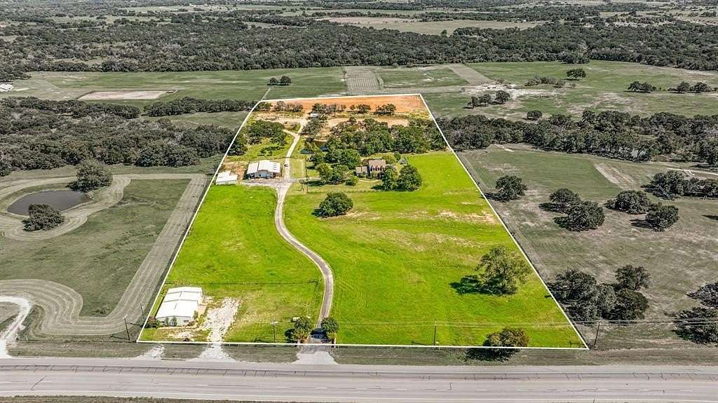 15.5 Acres of Land with Home for Sale in Stephenville, Texas