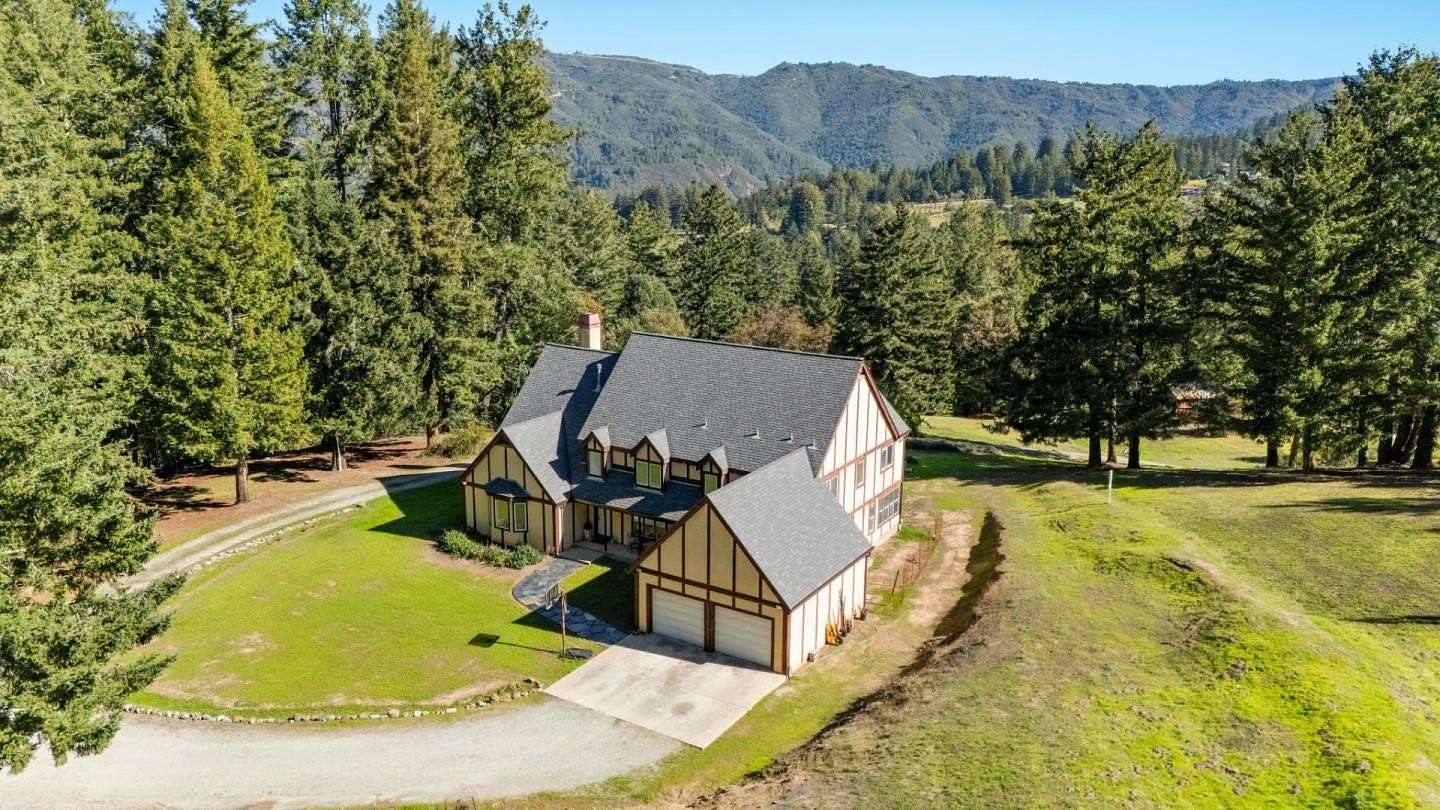 24.1 Acres of Land with Home for Sale in Los Gatos, California