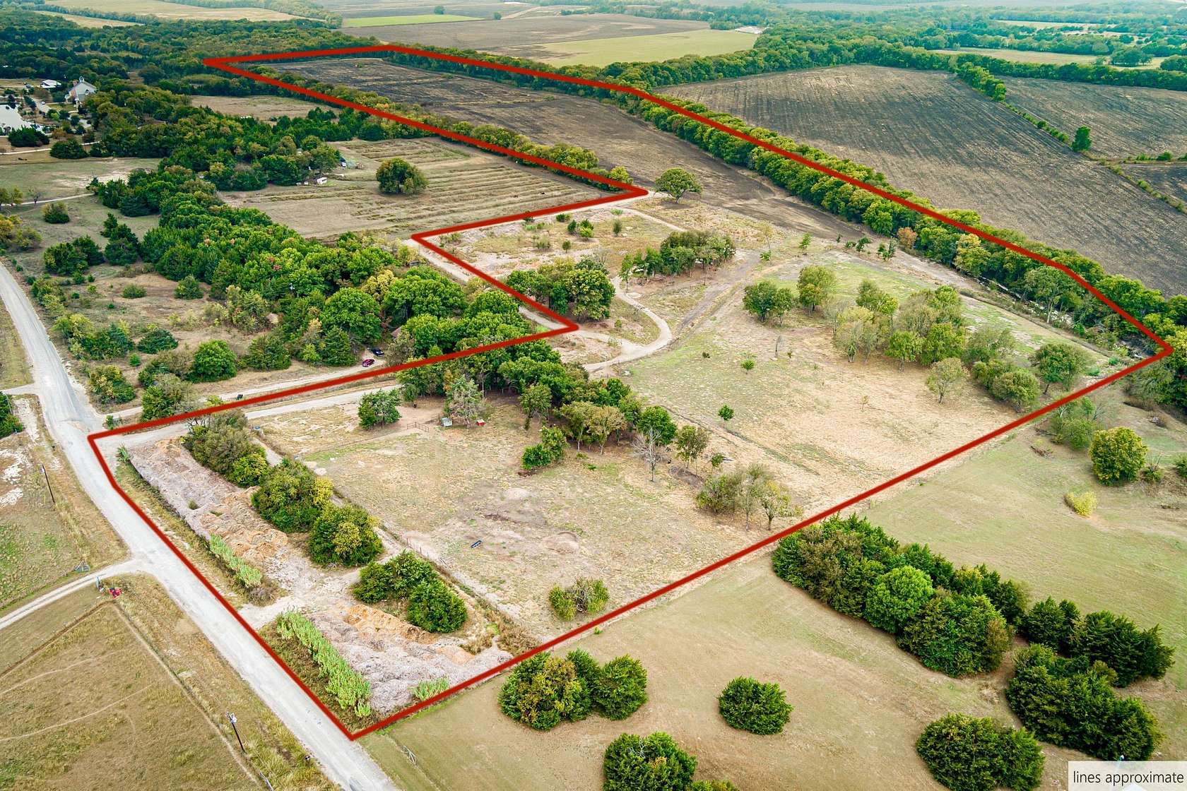 54.8 Acres of Agricultural Land for Sale in Trenton, Texas