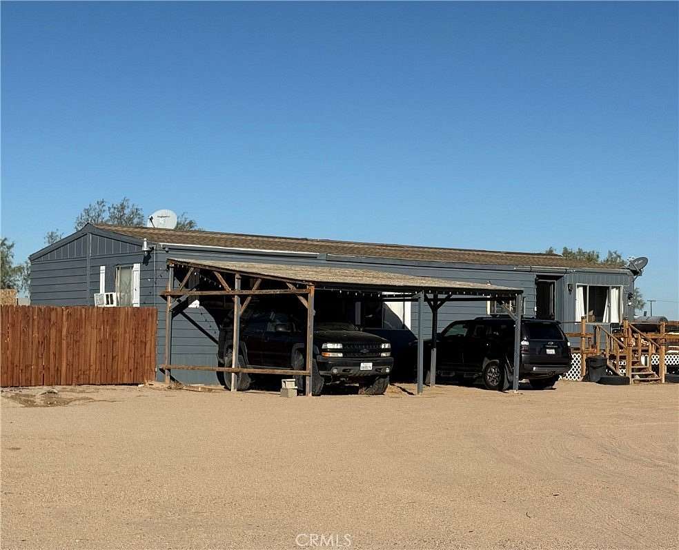 20 Acres of Land with Home for Sale in Newberry Springs, California