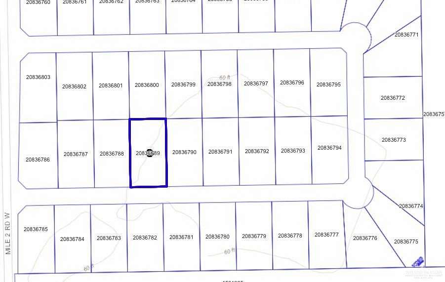 0.5 Acres of Residential Land for Sale in Mercedes, Texas