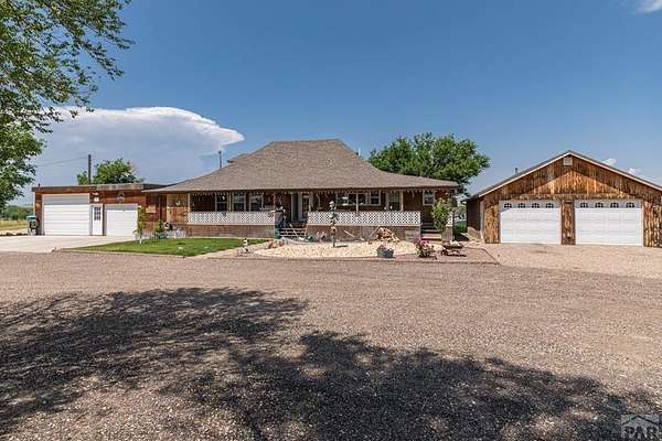 6.3 Acres of Residential Land with Home for Sale in Pueblo, Colorado