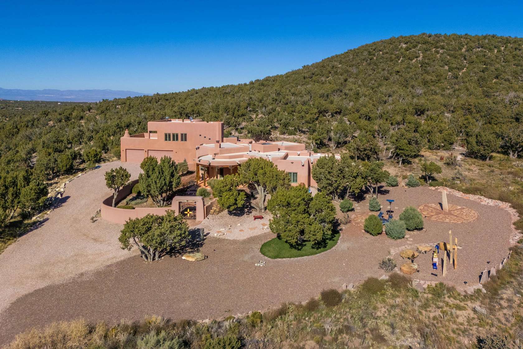 10.6 Acres of Land with Home for Sale in Sandia Park, New Mexico