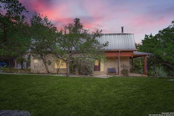 5 Acres of Residential Land with Home for Sale in Canyon Lake, Texas