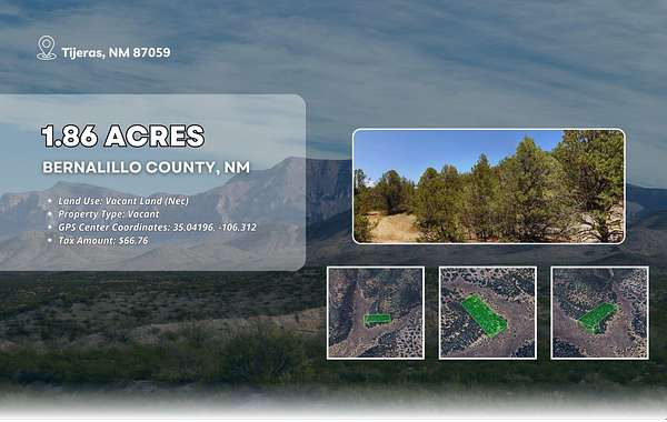 1.88 Acres of Land for Sale in Tijeras, New Mexico