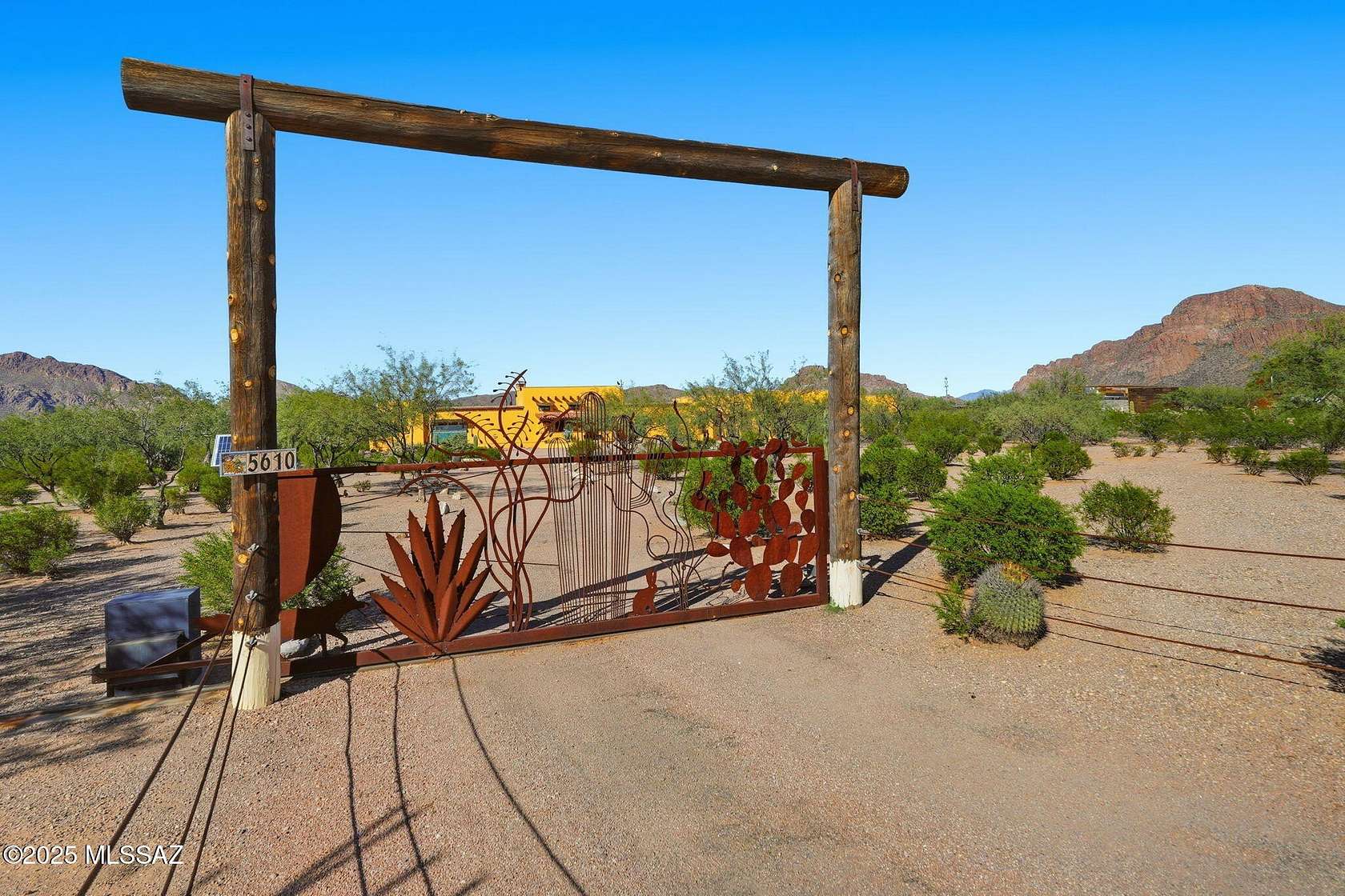 4 Acres of Residential Land with Home for Sale in Tucson, Arizona