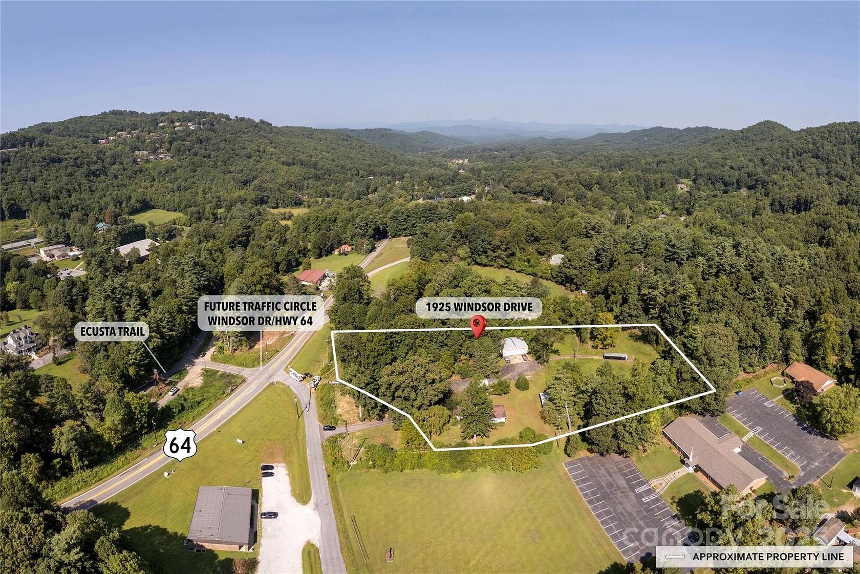 1.4 Acres of Commercial Land for Sale in Laurel Park, North Carolina