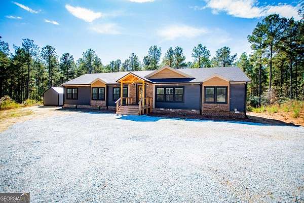 5 Acres of Residential Land with Home for Sale in Ranburne, Alabama