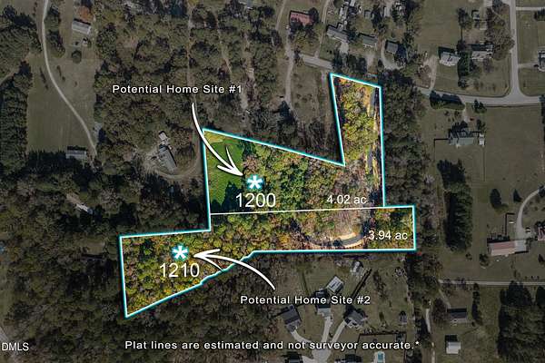 4 Acres of Residential Land for Sale in Wendell, North Carolina
