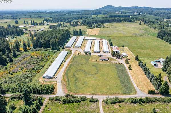80.6 Acres of Agricultural Land with Home for Sale in Beavercreek, Oregon