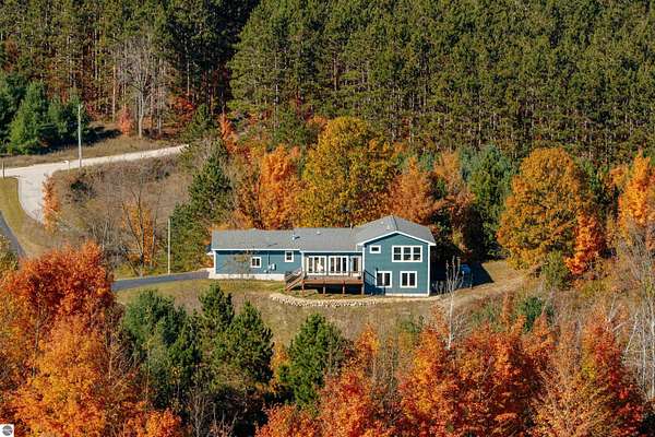 10 Acres of Residential Land with Home for Sale in Traverse City, Michigan