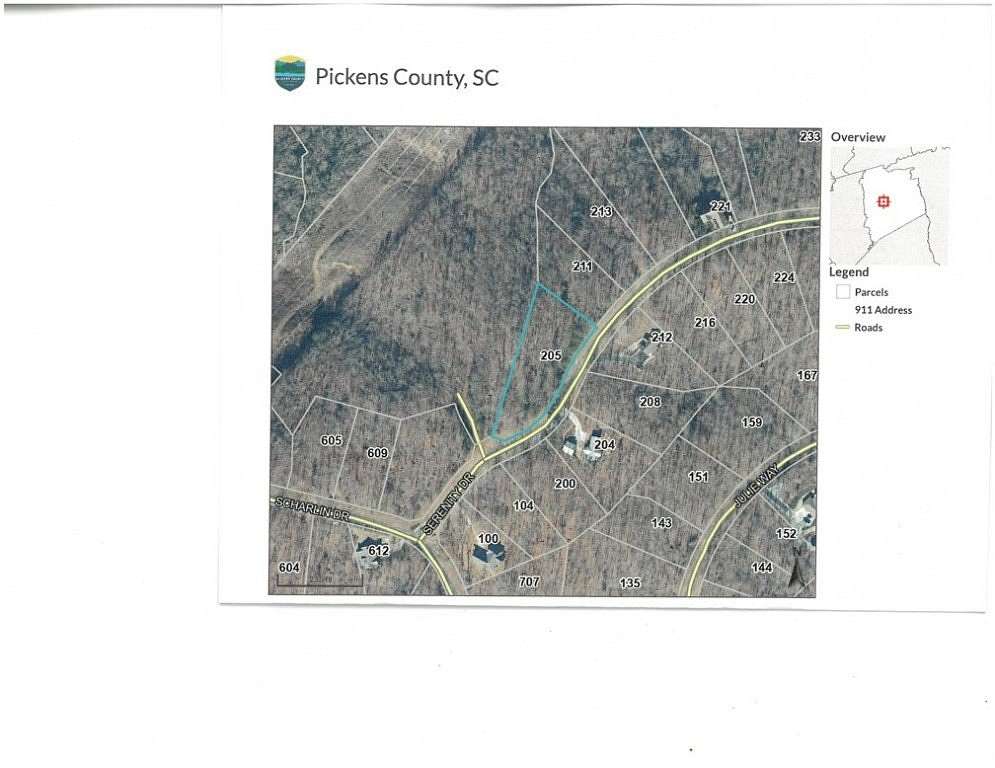 1.18 Acres of Land for Sale in Pickens, South Carolina