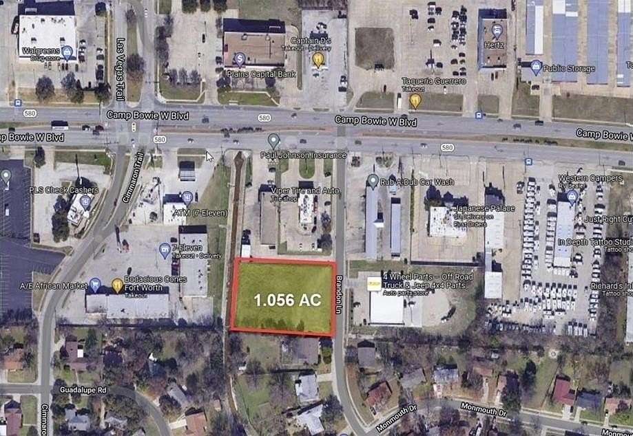 1 Acre of Commercial Land for Sale in Fort Worth, Texas