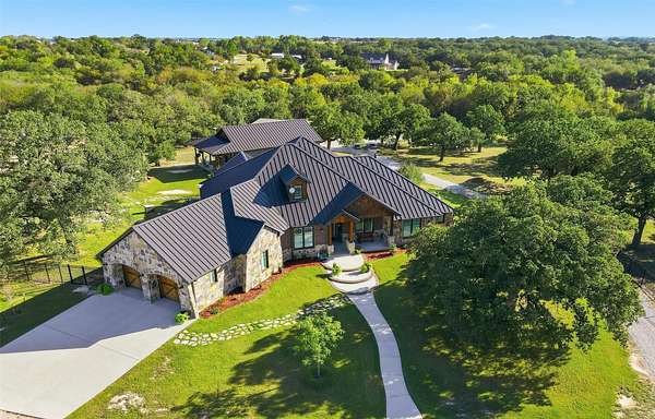 10.1 Acres of Land with Home for Sale in Boyd, Texas
