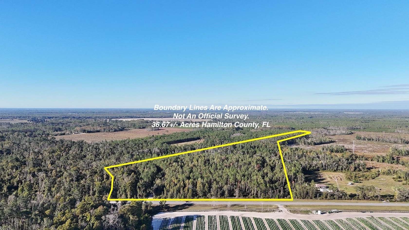 36.7 Acres of Recreational Land for Sale in Jasper, Florida