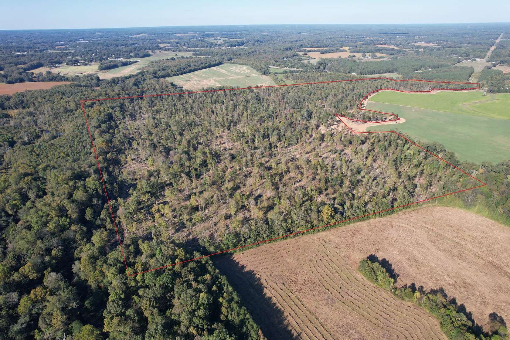 152 Acres of Recreational Land for Sale in Florence, Alabama