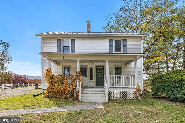 9.19 Acres of Land with Home for Sale in Woodstock, Virginia