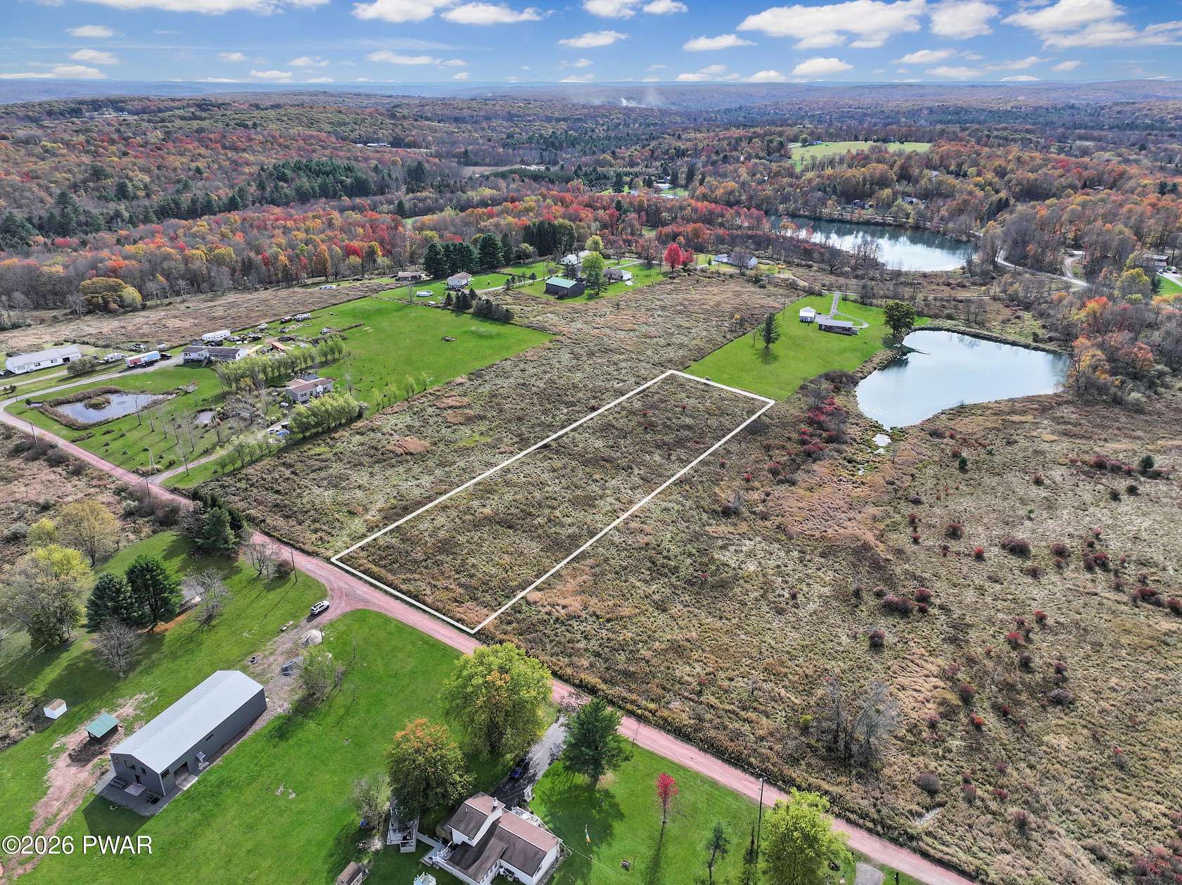 2 Acres of Residential Land for Sale in Beach Lake, Pennsylvania