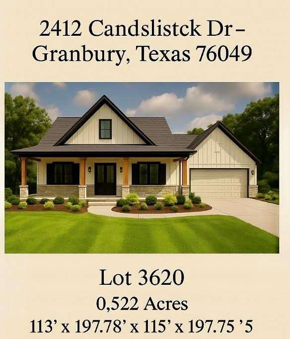 0.52 Acres of Residential Land for Sale in Granbury, Texas