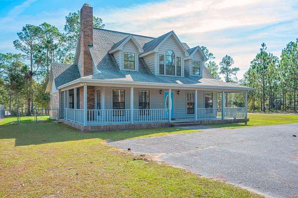 2.57 Acres of Residential Land with Home for Lease in DeFuniak Springs, Florida