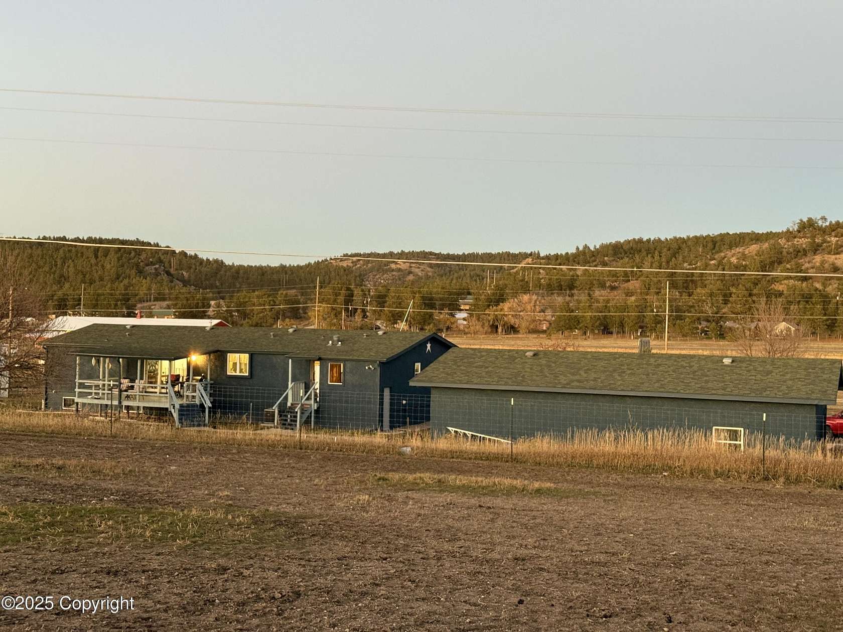 4 Acres of Residential Land with Home for Sale in Newcastle, Wyoming