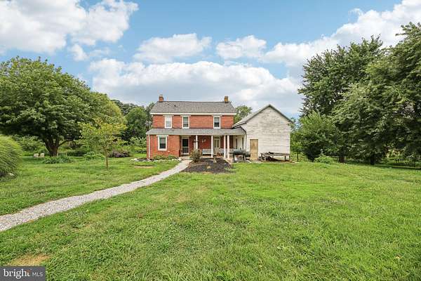 10 Acres of Land with Home for Sale in Taneytown, Maryland