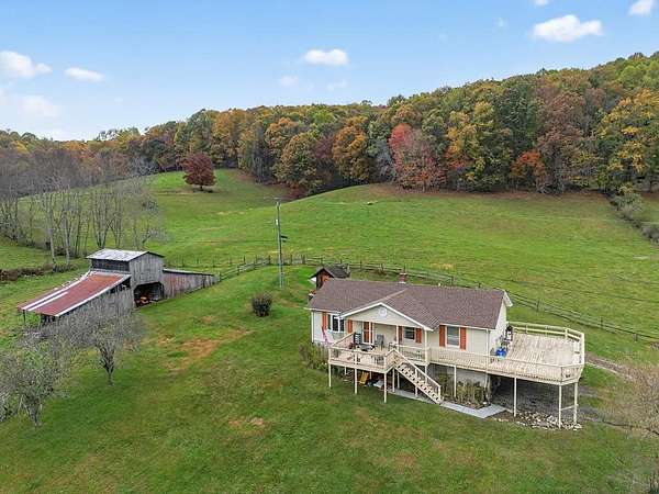 54 Acres of Land with Home for Sale in Abingdon, Virginia