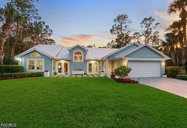 2.27 Acres of Land with Home for Sale in Naples, Florida