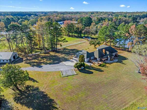 13.6 Acres of Land with Home for Sale in Union Grove, Alabama