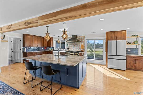 13.6 Acres of Land with Home for Sale in Union Grove, Alabama