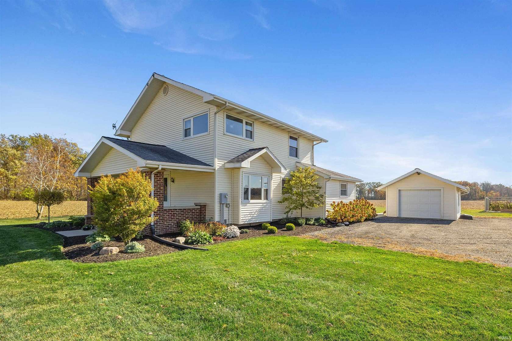 2.7 Acres of Residential Land with Home for Sale in Bluffton, Indiana