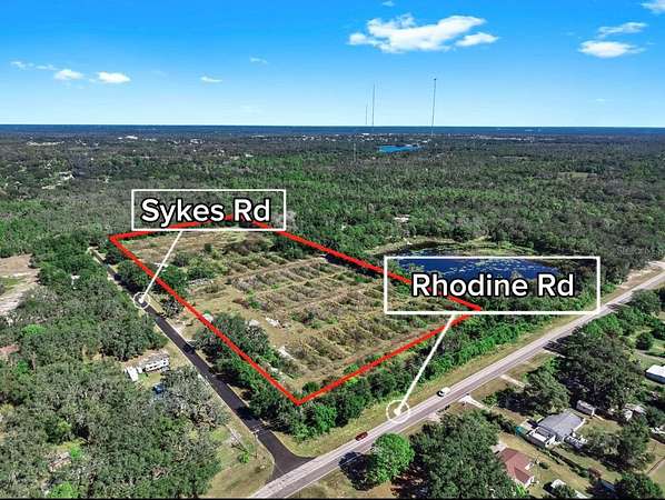 12.8 Acres of Recreational Land for Sale in Riverview, Florida