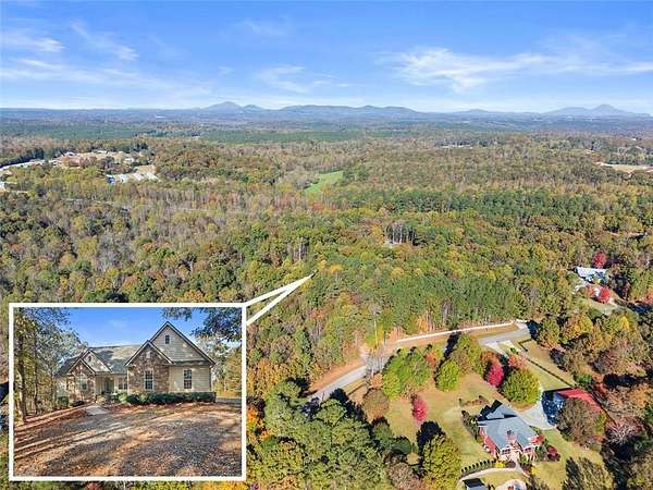 10.7 Acres of Land with Home for Sale in Alto, Georgia