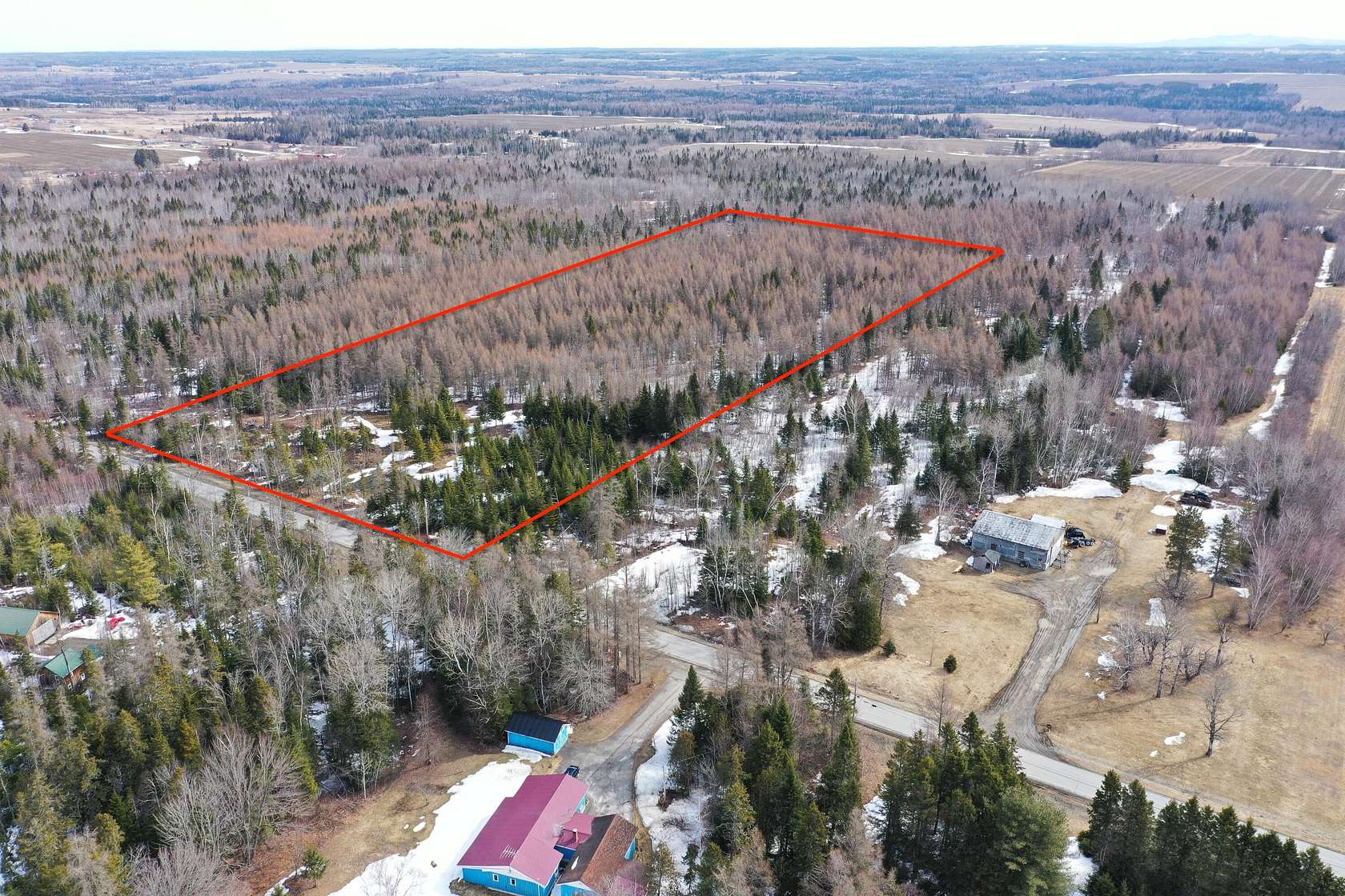 10 Acres of Residential Land for Sale in Caribou, Maine