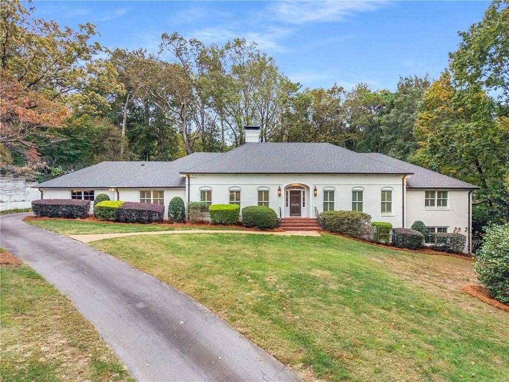 1.6 Acres of Residential Land with Home for Sale in Sandy Springs, Georgia