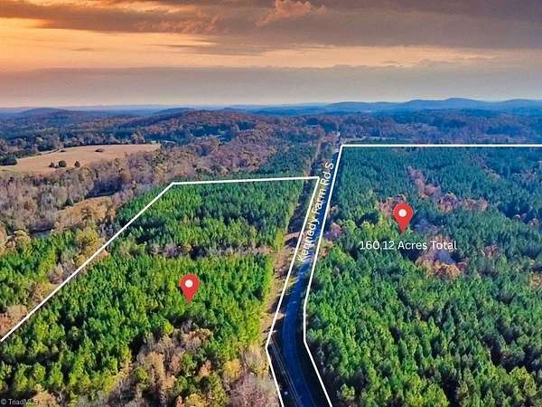 160 Acres of Recreational & Residential Land for Sale in Trinity, North Carolina