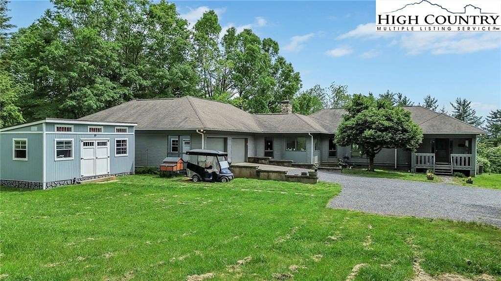 8.63 Acres of Residential Land with Home for Sale in Jefferson, North Carolina