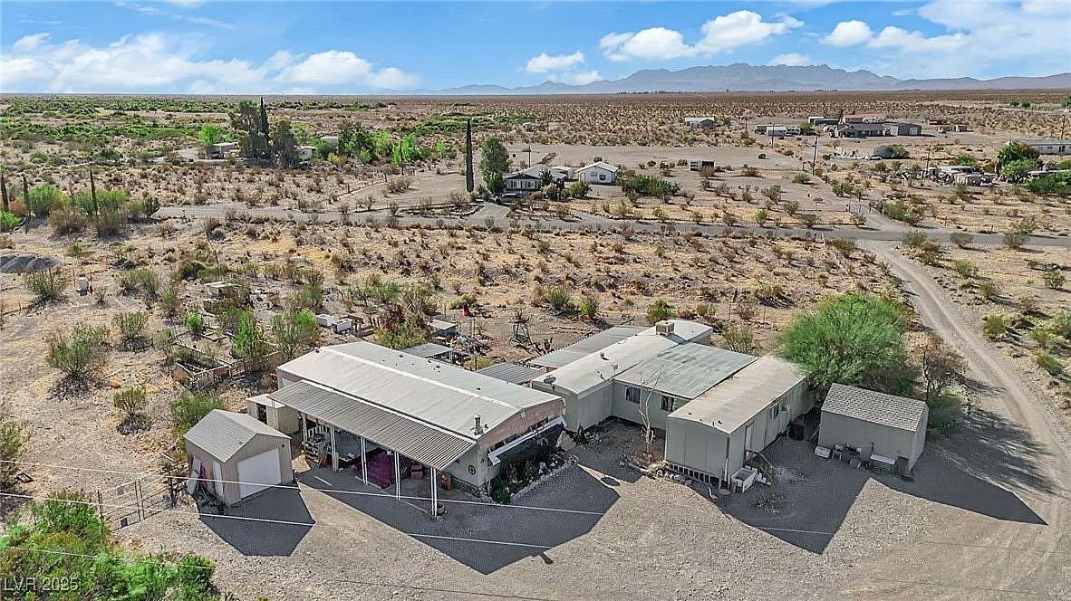 2.27 Acres of Residential Land with Home for Sale in Pahrump, Nevada