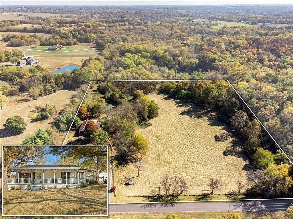 10.1 Acres of Recreational Land with Home for Sale in Greenwood, Missouri