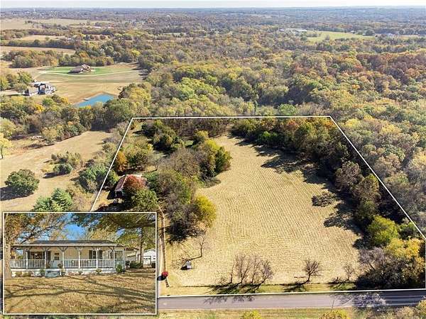 10.1 Acres of Recreational Land with Home for Sale in Greenwood, Missouri