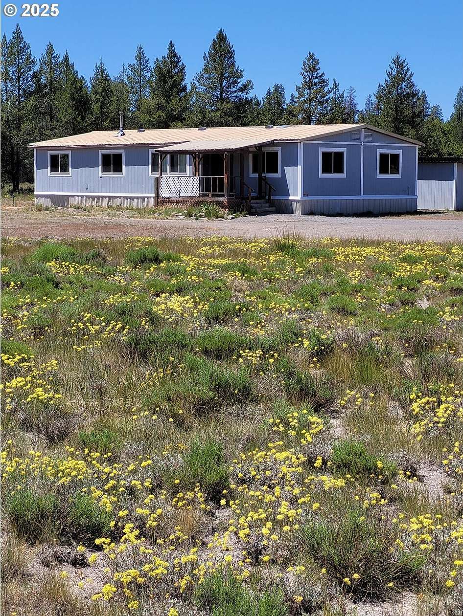 5.88 Acres of Land with Home for Sale in Chemult, Oregon