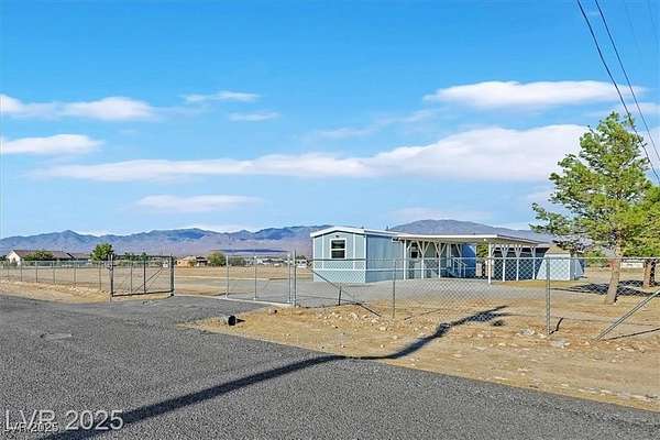 2 Acres of Residential Land with Home for Sale in Pahrump, Nevada