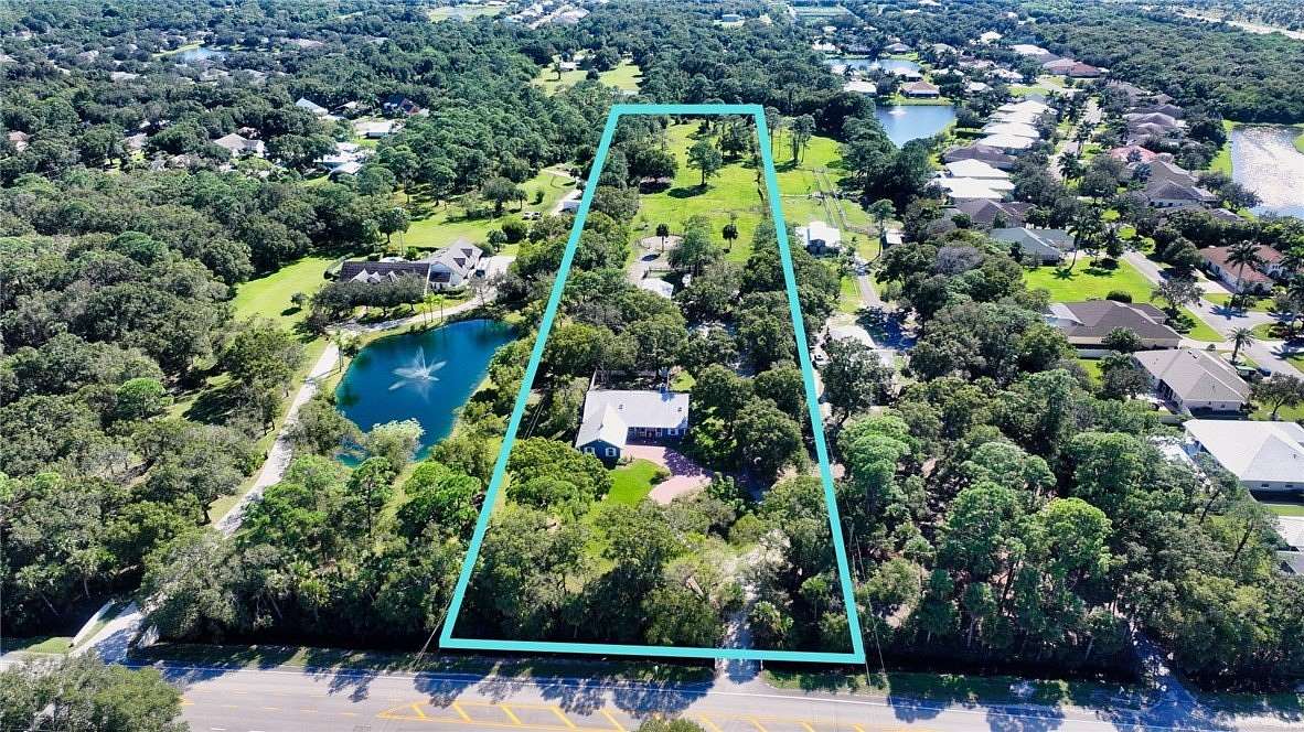 5 Acres of Land with Home for Sale in Vero Beach, Florida