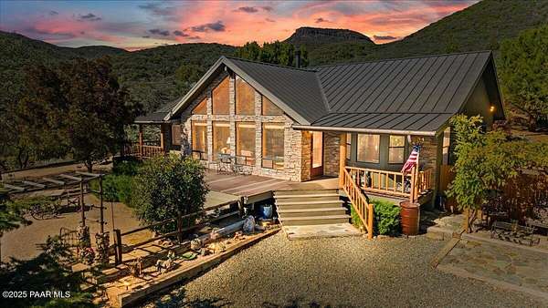 10.5 Acres of Land with Home for Sale in Mayer, Arizona